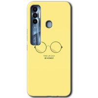 Tecno Spark 7 Pro HD Baskılı Kılıf + 9D Tam Ekran Koruyucu - Be Honest