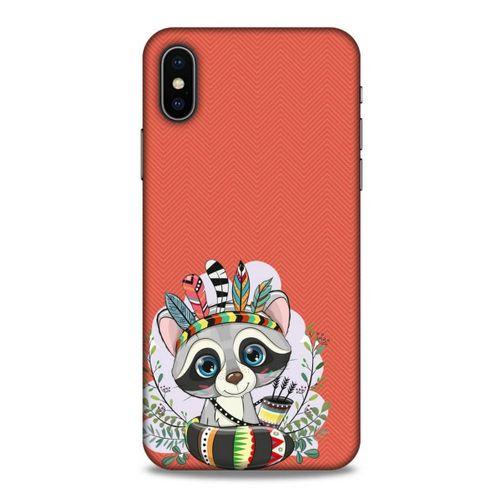 Animax Kızılderili Rakun Apple Iphone X Kılıf Desenli Silikon