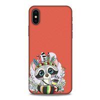 Animax Kızılderili Rakun Apple Iphone X Kılıf Desenli Silikon