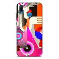 Lopard Huawei P20 Lite Uyumlu Kılıf Soyut Sanat (17) Baskılı Tasarım Kılıf