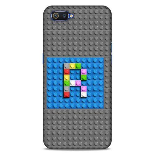 Lopard Oppo Realme C2 Uyumlu Kılıf BloX (29) Arka Koruma Kılıfı R Harfi