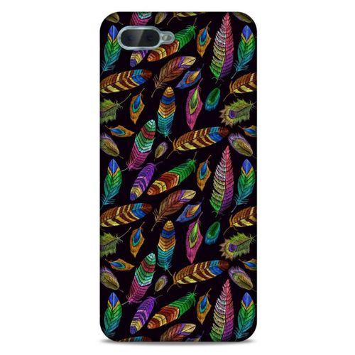 Oppo Rx17 Neo Kılıf Desenli Özel Seri Tüyler (15) Antişok Kılıf
