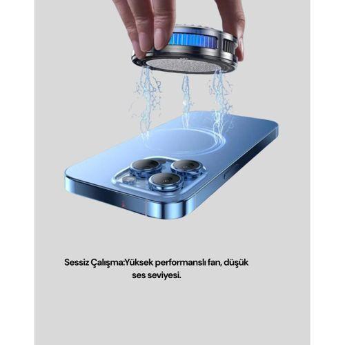 Rgb Telefon Fanı Sessiz Soğutucu Tüm Akıllı Telefonlara Uygun Yeni Nesil