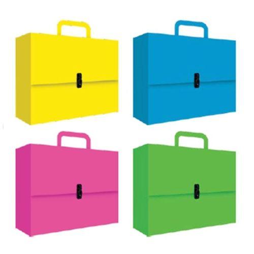 Noki Saplı Kutu Klasör Renkli Kaışık - 1 adet