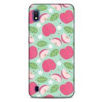 Frutix Elma 05 Samsung Galaxy A10 Kılıf Desenli Silikon