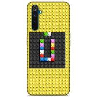 Lopard Oppo Realme 6 Uyumlu Kılıf BloX (34) Slim Armor Kılıf Ü Harfi