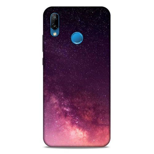 Lopard Huawei P20 Lite Uyumlu Kılıf Gece'S (10) Full Koruma Kılıfı Kızıl Gece