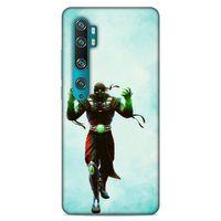 Lopard Xiaomi Mi Note 10 Uyumlu Kılıf GameX (39) Liquid Crystal Kılıf Yeşil