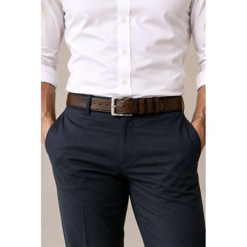 Suni Deri 130 cm Erkek Pantolon Kot Kemeri
