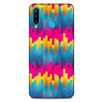 Geometrix 12 Huawei P30 Lite Kılıf Silikon Kapak