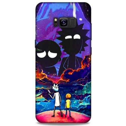 Samsung Galaxy S8 Plus Uyumlu Kılıf Rick And Morty (46) Core Armor Kılıf Decoy Ricks