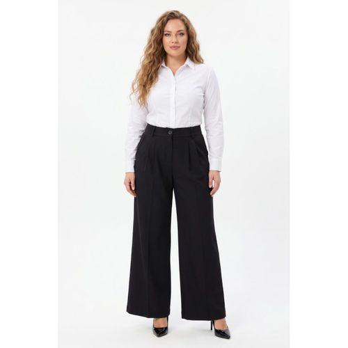 Kadın Pileli Bol Pantolon BGL-ST04352