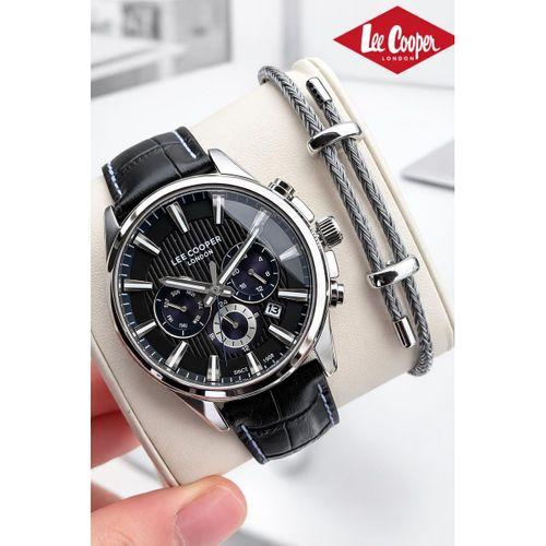 Lee Cooper Deri Kordon İç Fonksiyonları Aktif 5 Atm Suya Dayanıklı Erkek Kol Saati ELC.08239.351