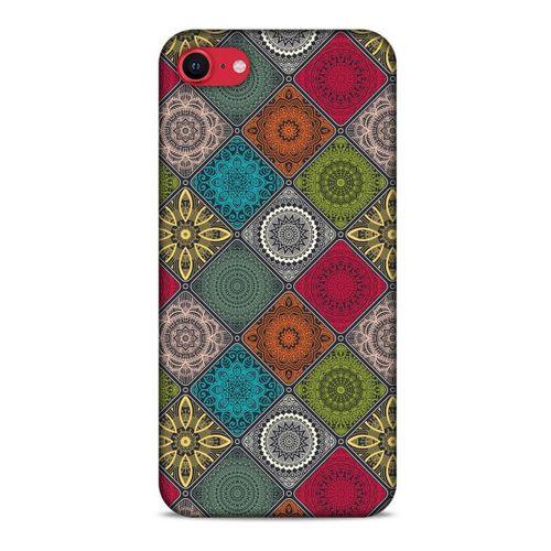 Ethnic Culture (40) Apple iPhone SE 2020 Kılıf Silikon Kapak Desenli