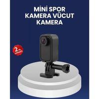 Vlog, Seyahat Ve Günlük Video Çekimleri İçin Mini Kamera