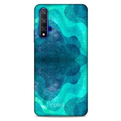 Huawei P Smart S Y8P Kılıf Pastel Renkler (6) Silikon Kılıf Mavi Yeşil