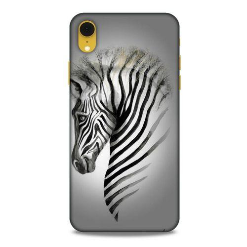 Y.Liva-2020 (Zebra) Apple iPhone XR Kılıf Silikon Kapak Desenli