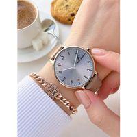 Daniel Klein Deri Kordonlu 2 Yıl Garantili 3 Atm Suya Dayanıklı Kadın Kol Saati+Bileklik BD.12810.2