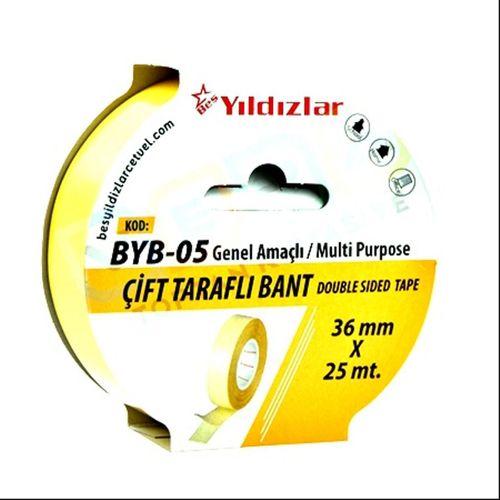 Yıldızlar Çift Taraflı Bant 36mmX25m