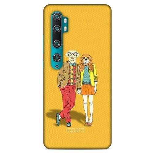 Xiaomi Mi Note 10 Kılıf FunnyMaX (13) Silikon Kap Turuncu