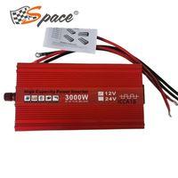 İnvertör kırmızı 12V/24V-220V 3000W yarım sinüs / ICCA18