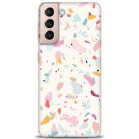 Samsung Galaxy S21 Plus Kılıf HD Baskılı Kılıf - Colors of Colors + Tam Ekran Koruyucu