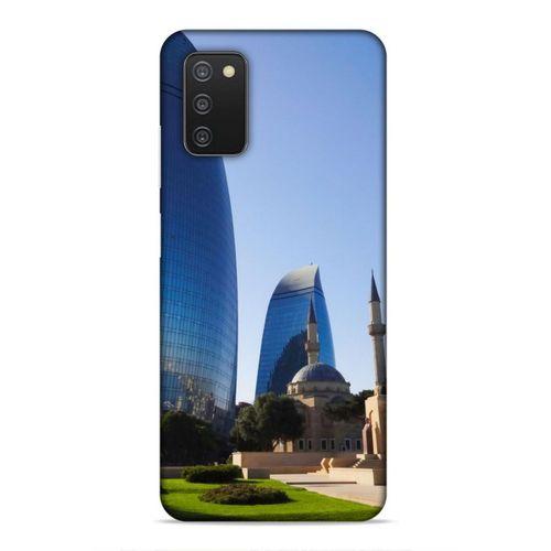 Samsung Galaxy A03s Uyumlu Kılıf Azarbaijan (37) Silicone Cover Kule ve Camii