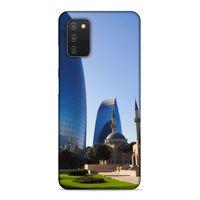 Samsung Galaxy A03s Uyumlu Kılıf Azarbaijan (37) Silicone Cover Kule ve Camii