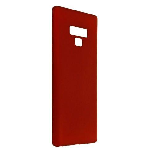 Newface Samsung Galaxy Note 9 Kılıf Premium Rubber Silikon - Bordo
