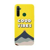 Realme 5i Good Vibes Premium Silikonlu Telefon Kılıfı