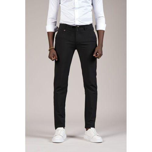 Slimfit İnce Çizgili Beli İplikli Ve Lastikli Likralı Yazlık Jogger Pantolon