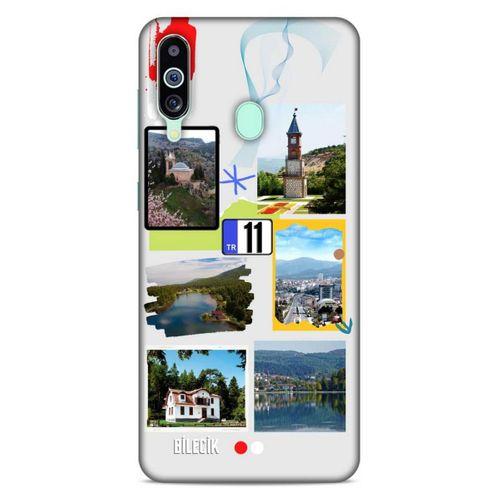 Lopard Samsung Galaxy M40 Uyumlu Kılıf Şehirli ※ (11) Bilecik Tam Koruma