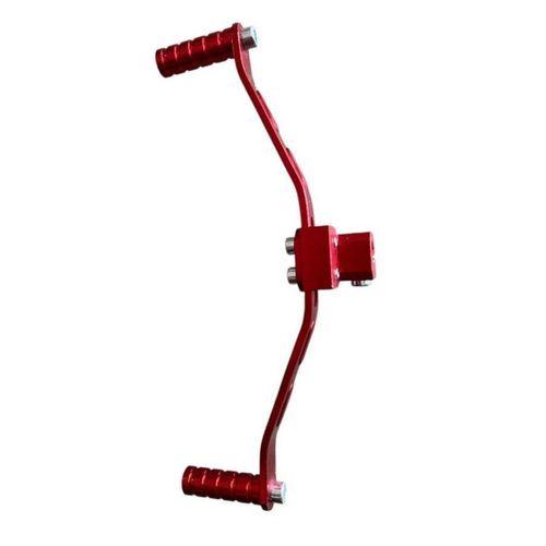 SEVGENT Vites Kolu Kısa Freze Kırmızı Alüminyum Cg/Kuba