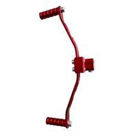 SEVGENT Vites Kolu Kısa Freze Kırmızı Alüminyum Cg/Kuba