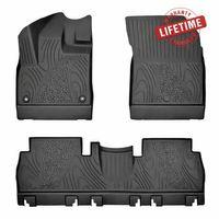 Rizline Premium Peugeot Rifter 2019 Sonrası Havuzlu Paspas | Katlanabilir Ön Yolcu Koltuğu