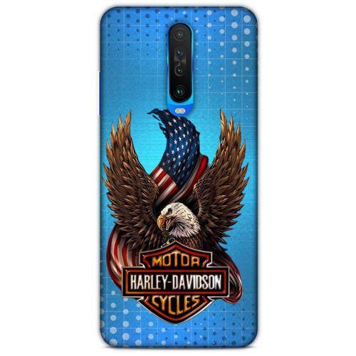 Xiaomi Redmi K30 5G Uyumlu Kılıf Motorsiklet (38) Neo Hybrid Kılıf Harley Davidson