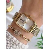 Daniel Klein Çelik Kordon 30 Metre Suya Dayanıklı Özel Tasarım Kadın Kol Saat+Bileklik VS.BLKT.0724