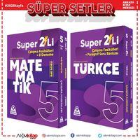 Örnek Akademi 5.Sınıf Süper İkili Matematik ve Türkçe Seti 2 Kitap