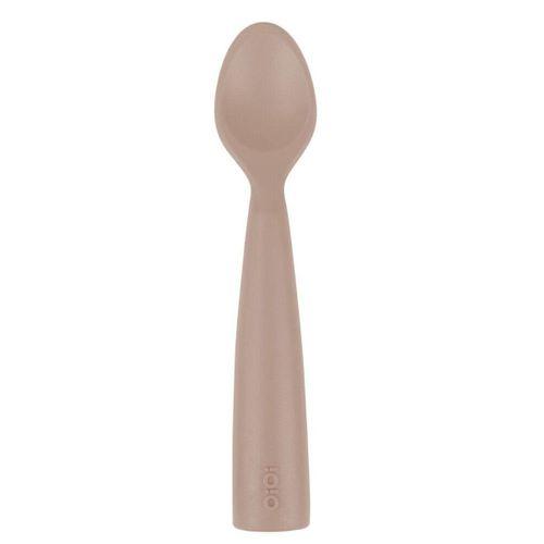 OiOi OiOi Nam Nam Silikon Mama Kaşığı Bubble Beige