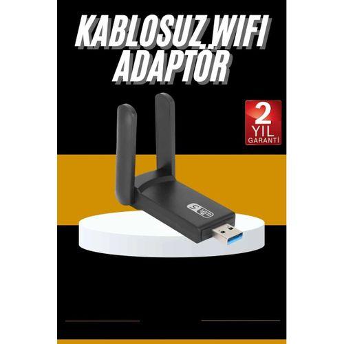 Mbps Wifi Alıcı Kablosuz Wifi Adaptörü Çift Band Çift Antenli