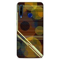 Lopard Huawei Y6P Uyumlu Kılıf Soyut Sanat (45) Baskılı Liquid Air Kılıf