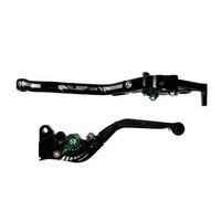 HONDA Honda Pcx 2021 - 2024 Uyumlu Yeşil Katlanabilir Uzayabilir Spor Manet