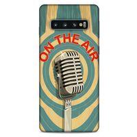 Retro (40) Desen Fit Silikon Kılıf Renkli Samsung Galaxy S10 Kılıf