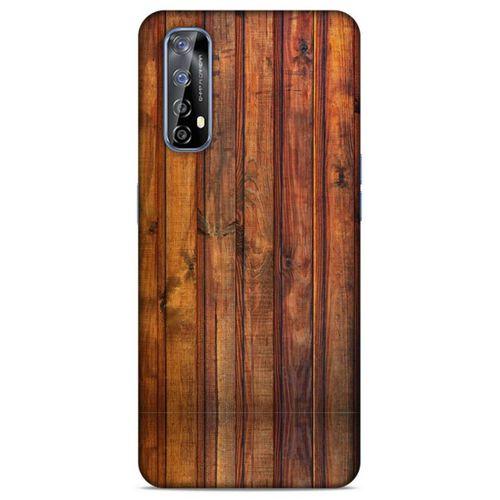 Lopard Huawei P Smart 2021 Uyumlu Kılıf Wood'X (10) Full Koruma Kılıfı Desenli