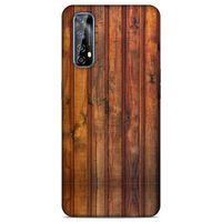 Lopard Huawei P Smart 2021 Uyumlu Kılıf Wood'X (10) Full Koruma Kılıfı Desenli