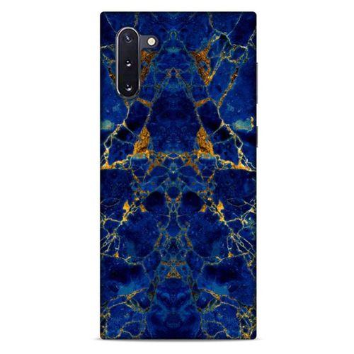 Samsung Galaxy Note 10 Uyumlu Kılıf Mavi Delisi (3) Kapak Suluboya