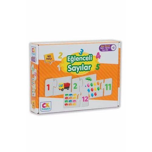 Eğitici Oyun Seti Eğlenceli Sayılar 40 Parça