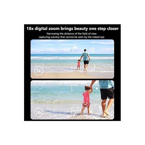 5k 75mp Hd Dijital Kamera 18x Dijital Zoom, Flaşlı,3.0 İnç Ekranlı Fotoğraf Makinesi