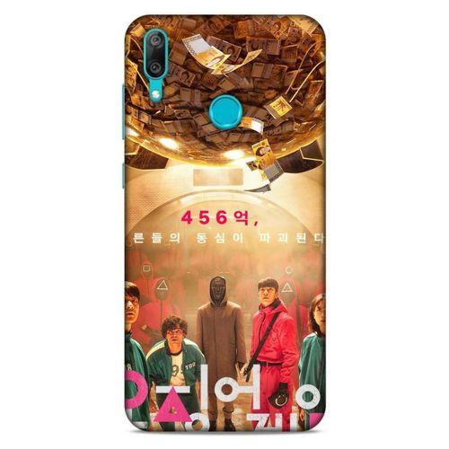 Huawei Y7 Prime 2019 Uyumlu Kılıf Squid Game (4) Koruma Kılıfı Myung-Hee