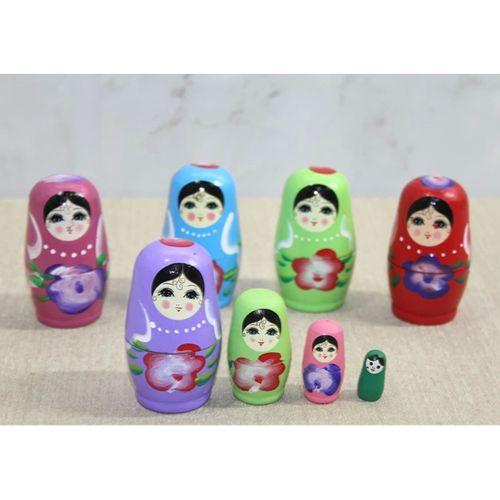 4'lü Ahşap Matruşka